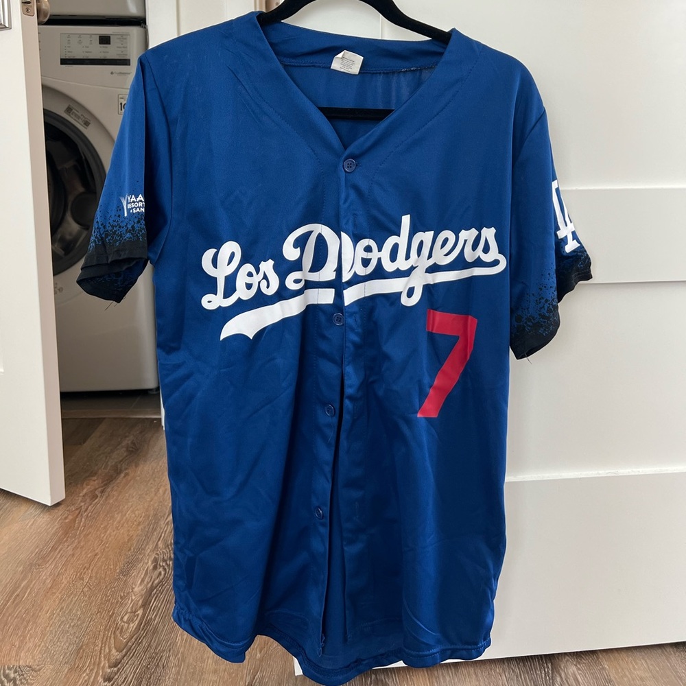 Blue LA Dodgers Jersey